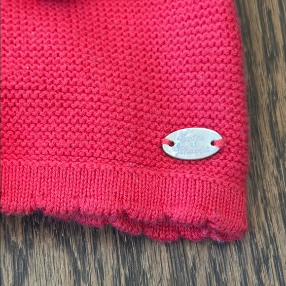 Tartine et Chocolat Red Knit Sweater 6 months baby unisex - Picture 3 of 8
